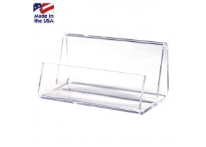 CLEAR Business Card Holder 