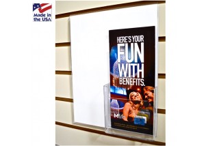 Slatwall Poster Frames with Pocket