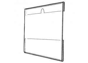 Acrylic Wall Poster Frame with Notch 