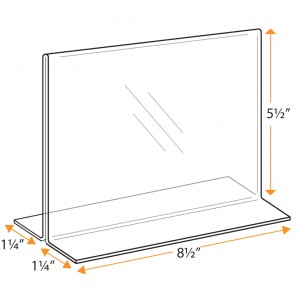Horizontal Sign Holder