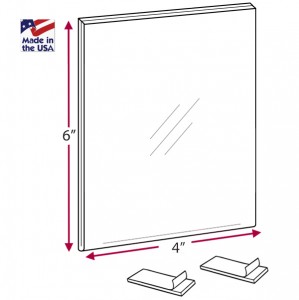Clear Acrylic Wall Frame 