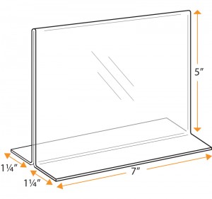 Horizontal Sign Holder