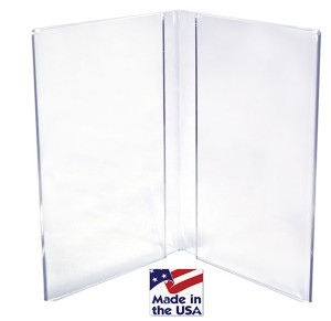 Book Style Table Tent