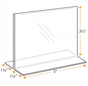 Horizontal Sign Holder