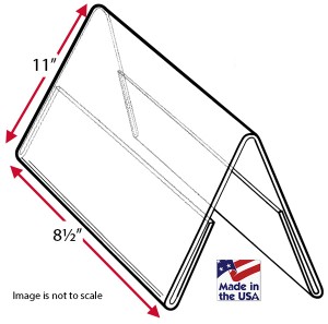 Large Clear Table Tent