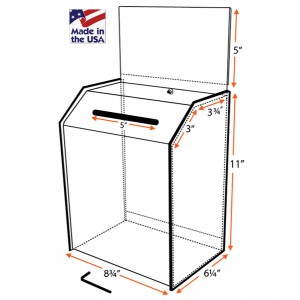 Large (White) Ballot Box 