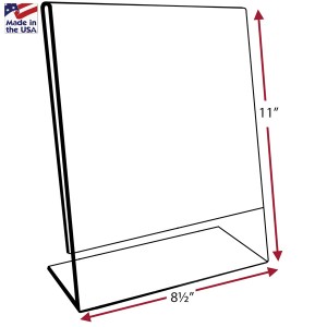 Angled Sign Holder