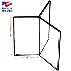 Six Sided Table Tent Economical
