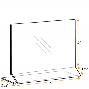 Horizontal Sign Holder 