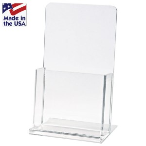 Clear Countertop Brochure Holders