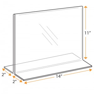 Acrylic Countertop Poster