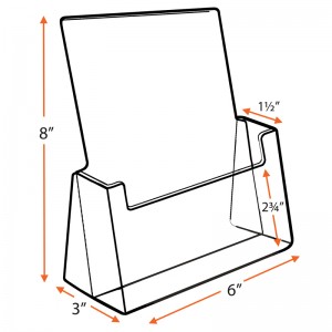BLACK Pamphlet Holders