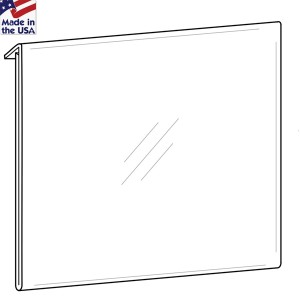 8.5 x 5.5 Slatwall Sign Holder