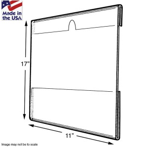 Acrylic Wall Picture Frame with Notch 