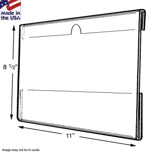 Acrylic Wall Poster Frame with Notch 