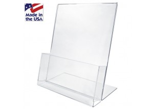 Clear Small Acrylic Easel Stand with Box