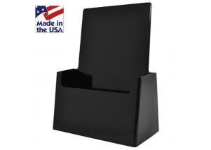 Black Pamphlet Holder