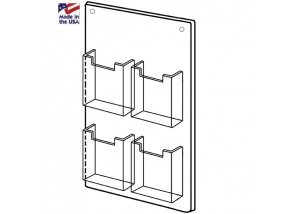 4 Pocket Wall Mount Holder 