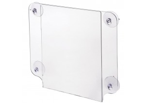 8.5"x11" Window Sign W/ Suction Cups