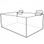 Premium Acrylic Slatwall Bin