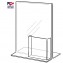 Bottom Loading Frame with Tri-Fold Pocket 