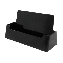 BLACK Horizontal Business Card Holder 