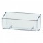 Clear Wall Mount Card Holder 