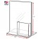 Bottom Loading Frame with Tri-Fold Pocket 