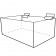 Premium Acrylic Slatwall Bin