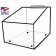 Slatwall Acrylic Bulk Bins 