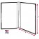 Book Style Table Tent