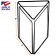 Three Sided Table Tent