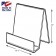 Clear Large Acrylic J-Stands with Lip 
