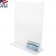 Bottom Loading Ad Frame with Biz Card Pocket 