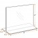 Horizontal Clear Sign Holder