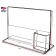 Frame with Brochure Holder