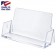 CLEAR Horizontal Business Card Holder 