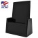Black Pamphlet Holder