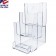 3 Tiered Brochure Holder with Biz Card Pocket 