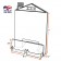 House Shaped Easel with 2 Biz Card Holders