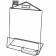 House Shaped Easel  Biz Holder