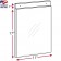 Large Wall Frame with Holes 